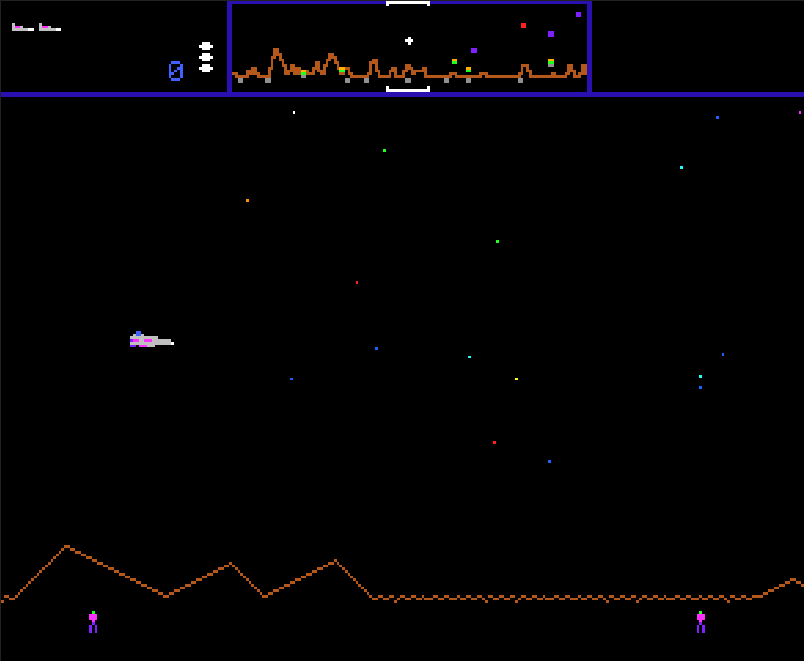 Defender gameplay screenshot