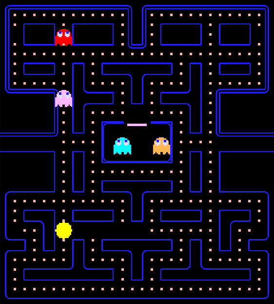 Pac-Man gameplay screenshot
